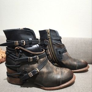 Freebird Crue Black Distressed 10